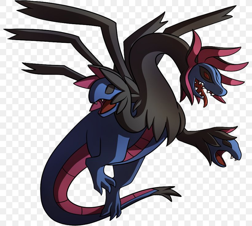 Pokémon Art Hydreigon Pokédex, PNG, 800x738px, Pokemon, Art, Artist, Charizard, Concept Art Download Free