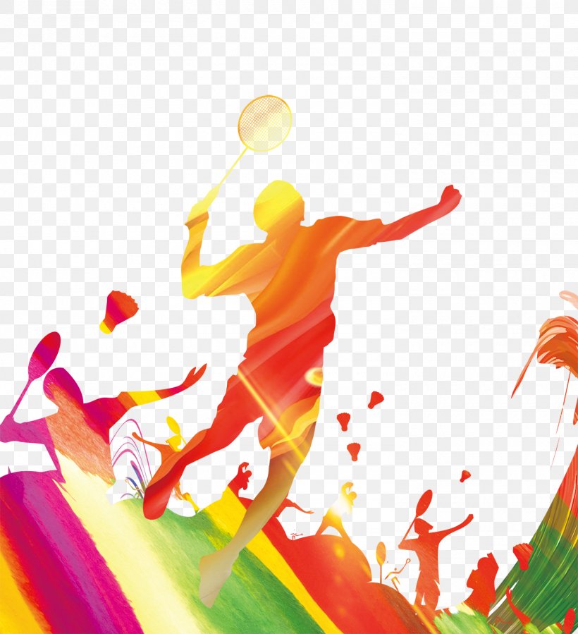 Poster Badminton Adobe Illustrator, PNG, 1500x1646px, Badminton, Art, Athlete, Ball, Fictional Character Download Free