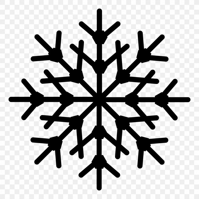 Snowflake Royalty-free, PNG, 1500x1500px, Snowflake, Art, Black And White, Monochrome Photography, Royaltyfree Download Free