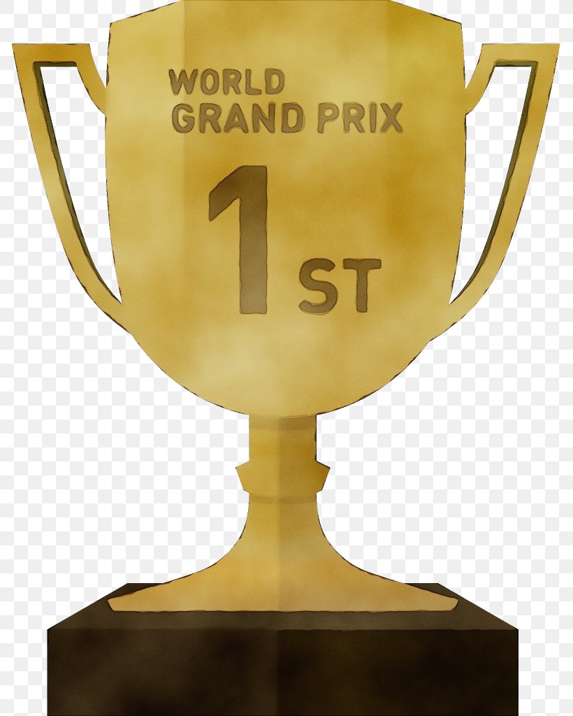 Trophy, PNG, 786x1024px, Watercolor, Award, Drinkware, Paint, Trophy Download Free