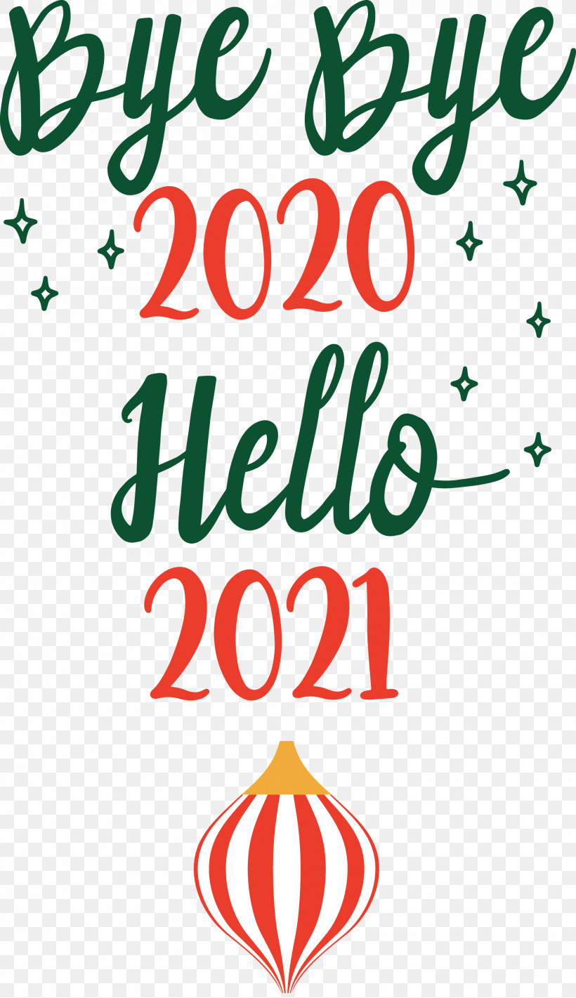 Hello 2021 Year Bye Bye 2020 Year, PNG, 2022x3505px, Hello 2021 Year, Bye Bye 2020 Year, Christmas Day, Geometry, Line Download Free