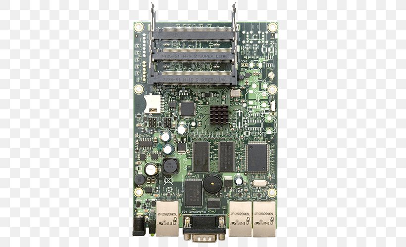 MikroTik RouterBOARD Mini PCI Ethernet, PNG, 500x500px, Mikrotik, Computer, Computer Component, Computer Hardware, Computer Port Download Free