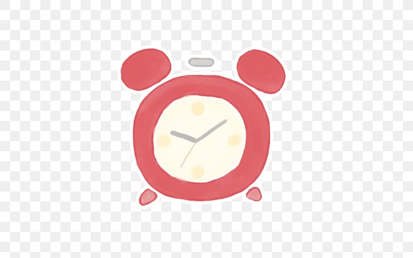 Pink Home Accessories Alarm Clock, PNG, 512x512px, Clock, Alarm Clock, Alarm Clocks, Cartoon, Drawing Download Free