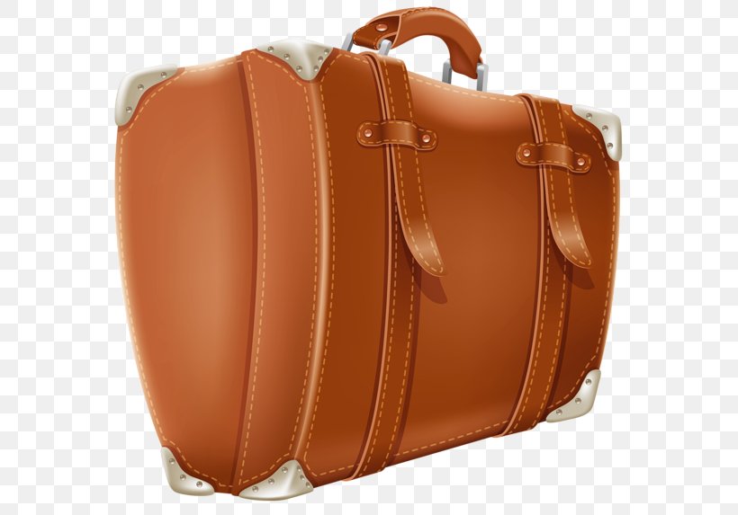 Suitcase Baggage Travel Clip Art, PNG, 600x573px, Suitcase, Bag, Baggage, Brown, Caramel Color Download Free