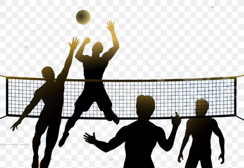Beach Volleyball Sport Clip Art, PNG, 1210x833px, Volleyball, Ball, Ball Game, Beach Volleyball, Human Behavior Download Free