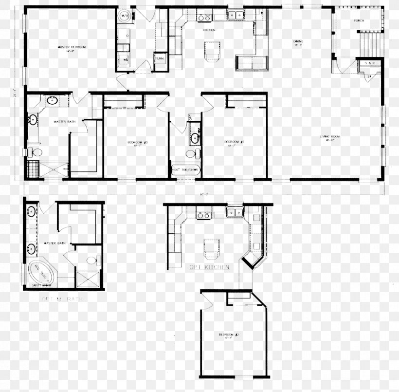 House Plan Floor Plan, PNG, 889x873px, House Plan, Architecture, Area, Black And White, Building Download Free