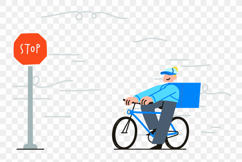 Fast Delivery, PNG, 2500x1674px, Fast Delivery, Bicycle, Bicycle Frame, Cartoon, Cycling Download Free
