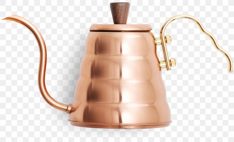 HARIO V60 Drip Kettle Buono Copper VKB-90CP Coffee Teapot, PNG, 1100x667px, Kettle, Beer Brewing Grains Malts, Brewed Coffee, Coffee, Coffeemaker Download Free