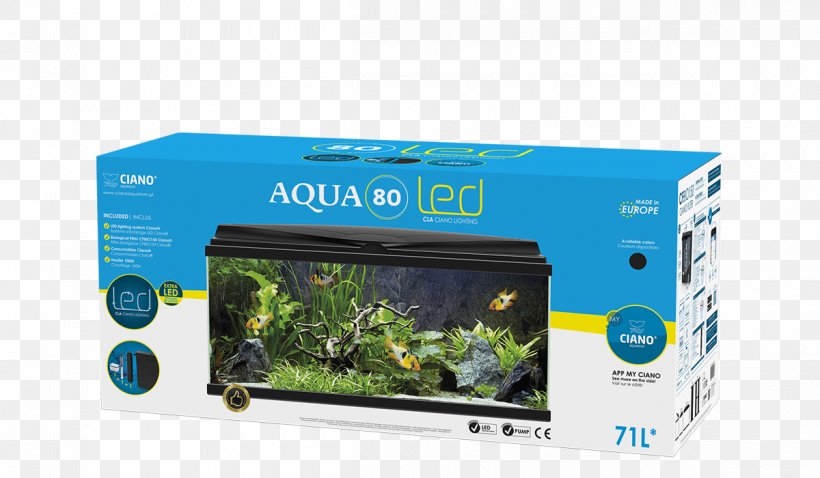 Reef Aquarium Light-emitting Diode Goldfish Fishkeeping, PNG, 1200x700px, Aquarium, Aqua, Eheim, Electronics, Fish Download Free