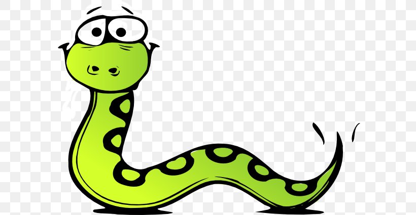 Snake Green Anaconda Free Content Clip Art, PNG, 600x425px, Snake, Artwork, Blog, Cartoon, Cuteness Download Free