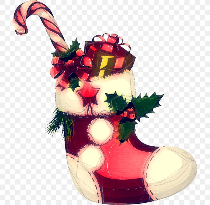 Christmas Stocking, PNG, 721x800px, Footwear, Christmas, Christmas Decoration, Christmas Stocking, Holly Download Free