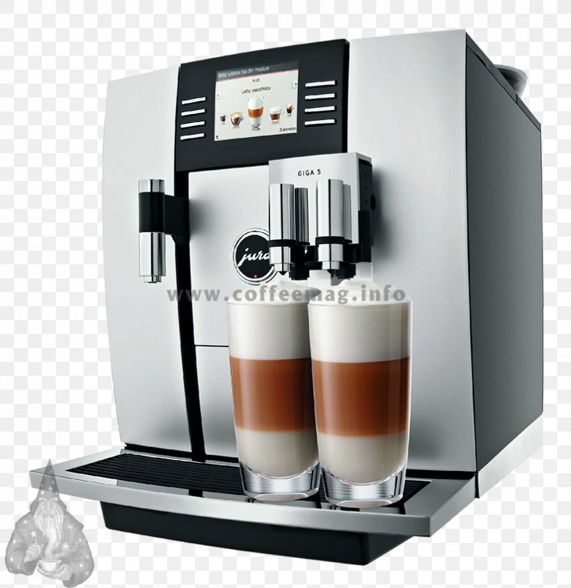 Espresso Coffee Latte Cappuccino Jura Giga 5, PNG, 824x850px, Espresso, Barista, Cappuccino, Coffee, Coffee Bean Download Free