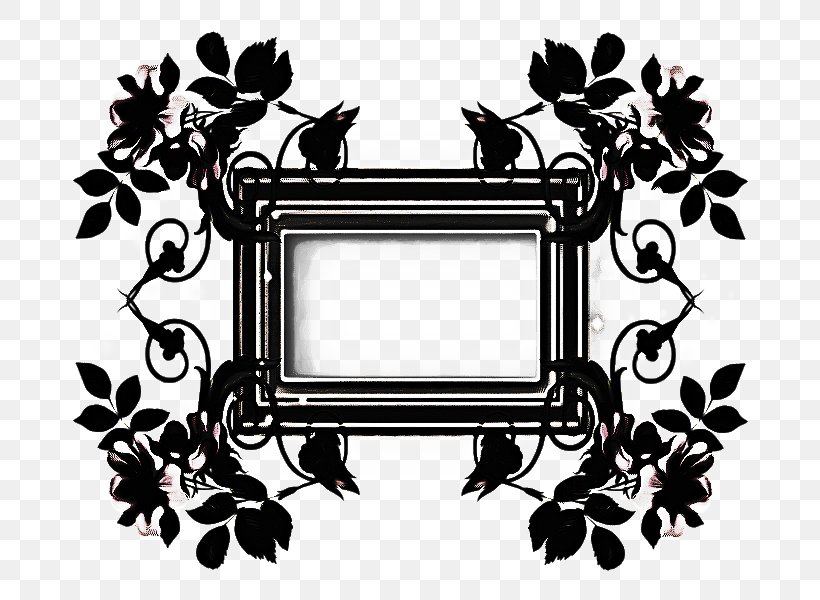 Flower Background Frame, PNG, 800x600px, Picture Frames, Blackandwhite, Drawing, Film Frame, Flower Download Free