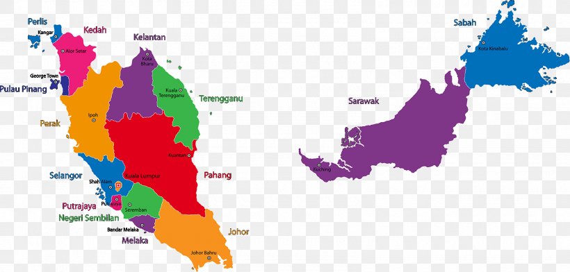 Malaysia Vector Map Royalty-free, PNG, 1600x766px, Malaysia, Area, Blank Map, Depositphotos, Ecoregion Download Free