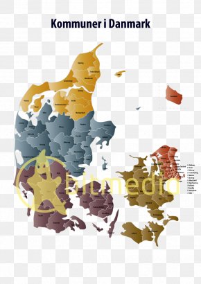 Map - Map Flag Of Denmark PNG
