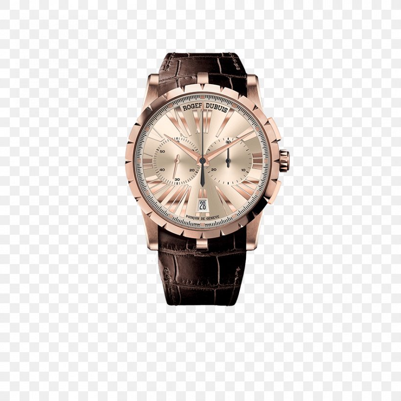 Roger Dubuis Watch Clock Chronograph Omega SA, PNG, 882x882px, Roger Dubuis, Abrahamlouis Perrelet, Automatic Watch, Brand, Brown Download Free