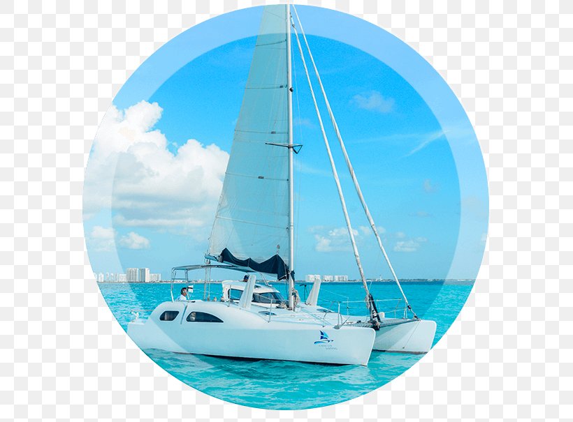 Sailing Isla Mujeres Yawl Catamaran, PNG, 617x605px, Sail, Azure, Boat, Calm, Cat Ketch Download Free