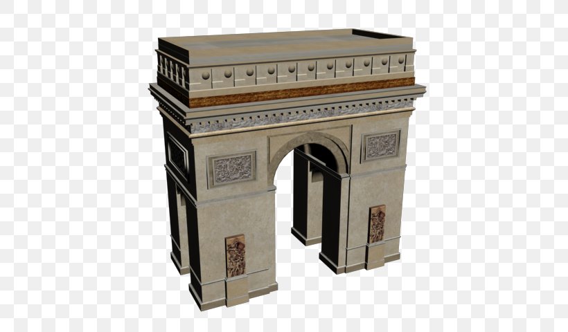Arc De Triomphe Rendering Triumphal Arch SketchUp, PNG, 640x480px, 3d Computer Graphics, 3d Rendering, Arc De Triomphe, Arch, Autocad Download Free