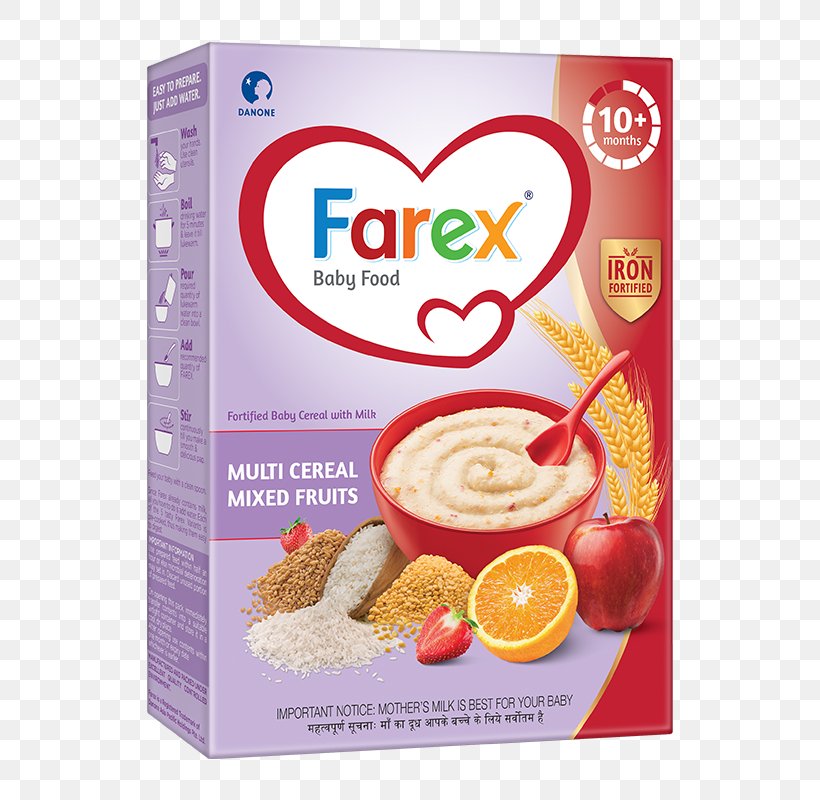 Baby Food Breakfast Cereal Rice Cereal Milk Farex, PNG, 650x800px, Baby Food, Baby Formula, Breakfast Cereal, Cereal, Danone Download Free