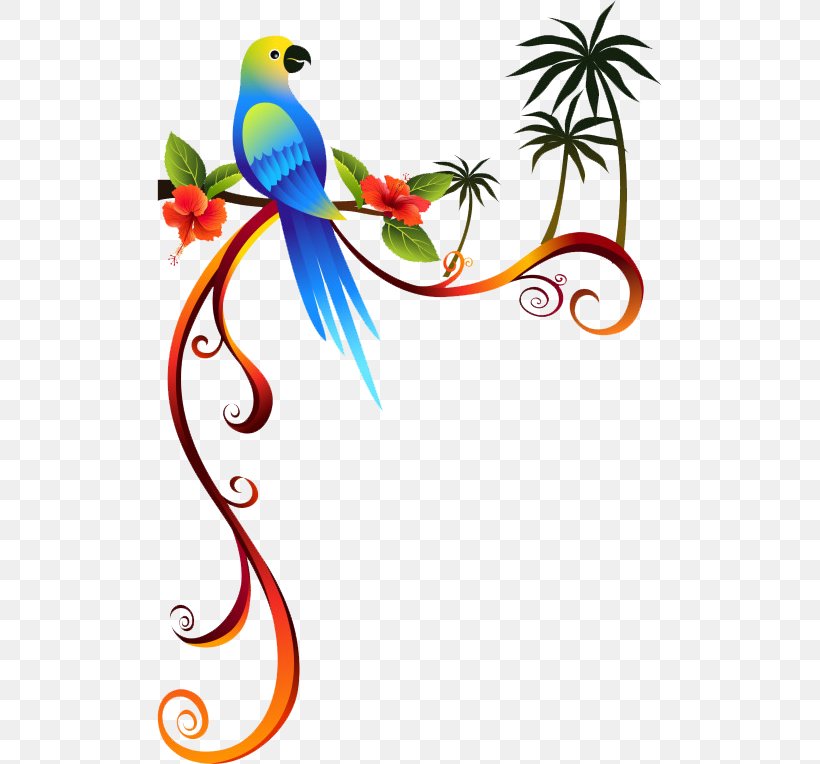 Bird Paper Parrot Painting Illustration, PNG, 505x764px, Bird, Area, Art, Artwork, Beak Download Free