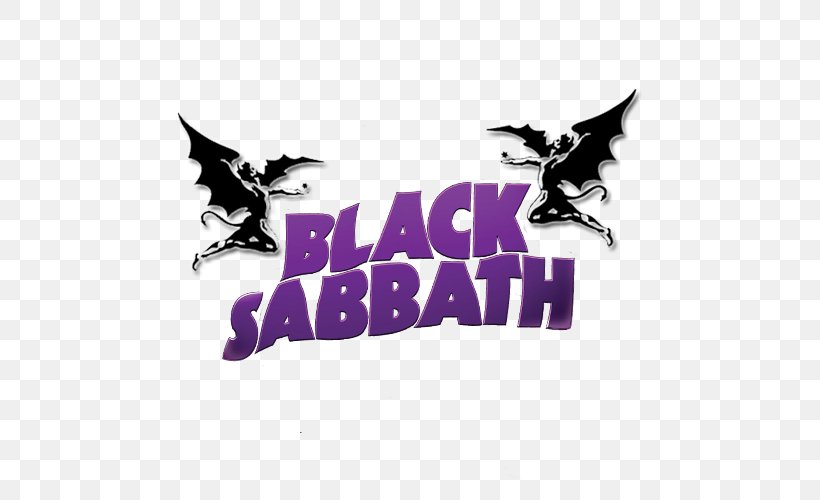 Black Sabbath Paranoid Logo Heavy Metal Musical Ensemble, PNG, 500x500px, Watercolor, Cartoon, Flower, Frame, Heart Download Free