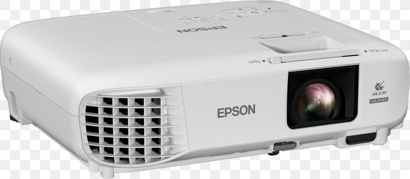 Epson EB-U05 Hardware/Electronic Multimedia Projectors 3LCD 1080p WUXGA, PNG, 2737x1197px, Multimedia Projectors, Audio Receiver, Electronic Device, Electronics, Electronics Accessory Download Free