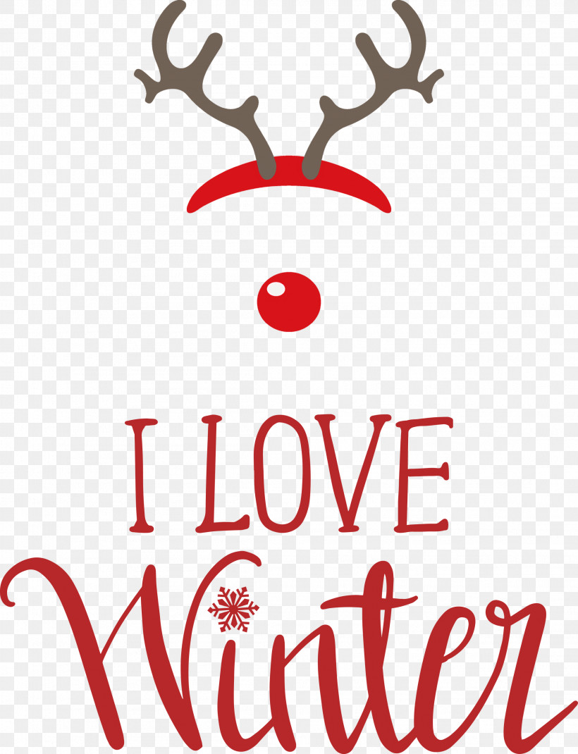 I Love Winter Winter, PNG, 2297x3000px, I Love Winter, Antler, Biology, Deer, Geometry Download Free