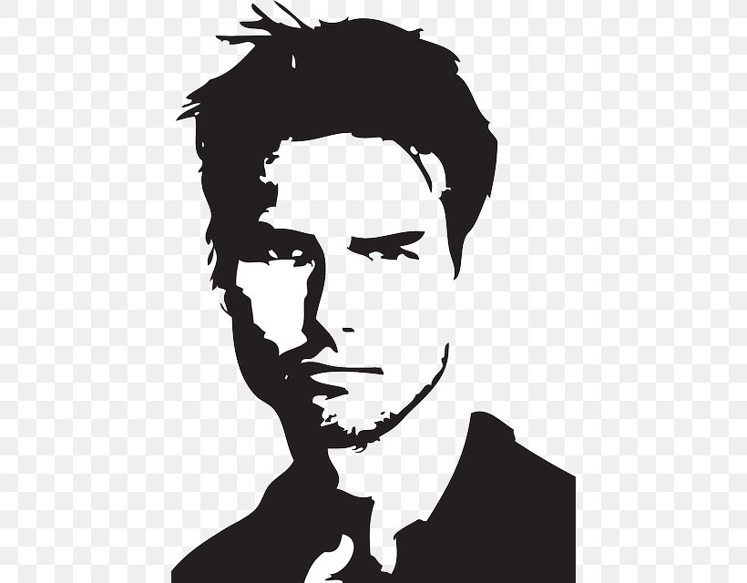 Tom Cruise Top Gun Silhouette Portrait, PNG, 444x640px, Tom Cruise, Actor, Art, Black And White, Celebrity Download Free