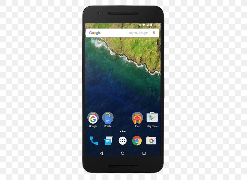 Nexus 6P Google Nexus Smartphone, PNG, 600x600px, Nexus 6p, Android, Android Marshmallow, Cellular Network, Communication Device Download Free