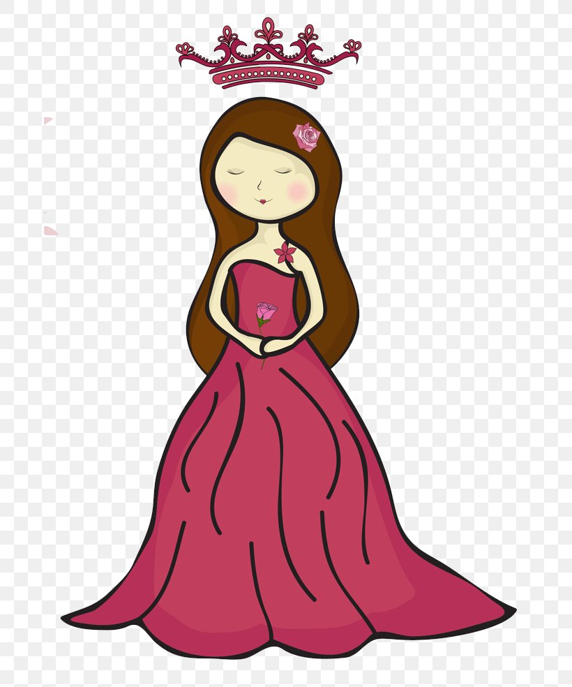 Crown Queen Regnant Cartoon U0e01u0e32u0e23u0e4cu0e15u0e39u0e19u0e0du0e35u0e48u0e1bu0e38u0e48u0e19 Woman, PNG, 693x984px, Watercolor, Cartoon, Flower, Frame, Heart Download Free