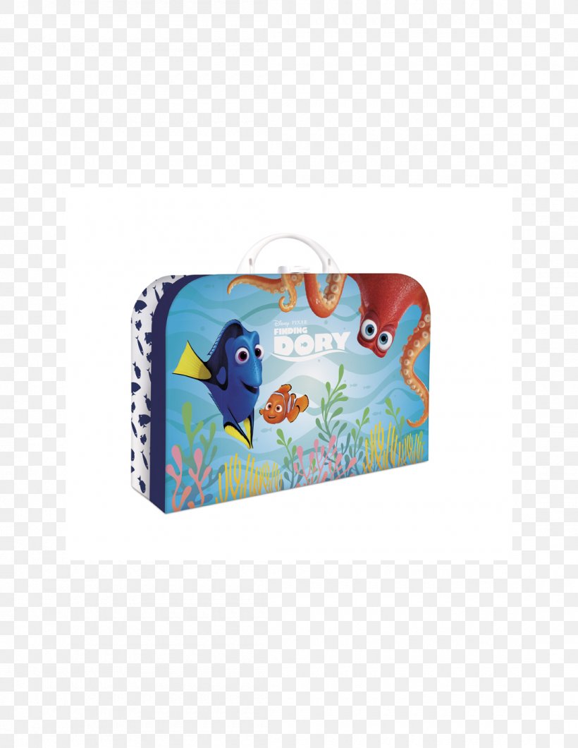 Dory Karton Suitcase Briefcase School, PNG, 1100x1422px, 2016, Dory, Briefcase, Finding Dory, Finding Nemo Download Free