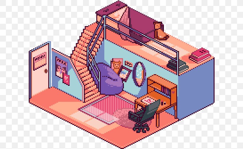 House Cartoon, PNG, 628x502px, Pixel Art, Artist, Bedroom, Drawing, House Download Free