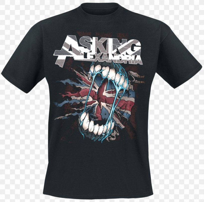 T-shirt Asking Alexandria From Death To Destiny Reckless & Relentless Stand Up And Scream, PNG, 900x891px, Watercolor, Cartoon, Flower, Frame, Heart Download Free