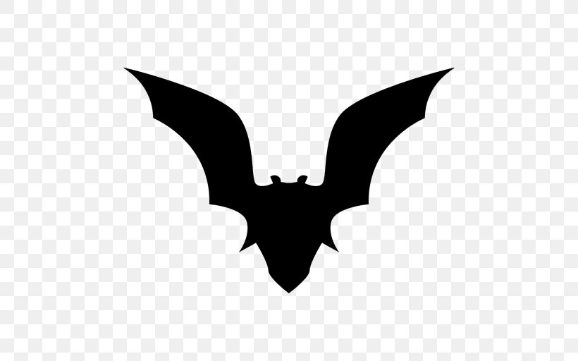 Bat Silhouette, PNG, 512x512px, Bat, Bat Flight, Black, Black And White, Drawing Download Free