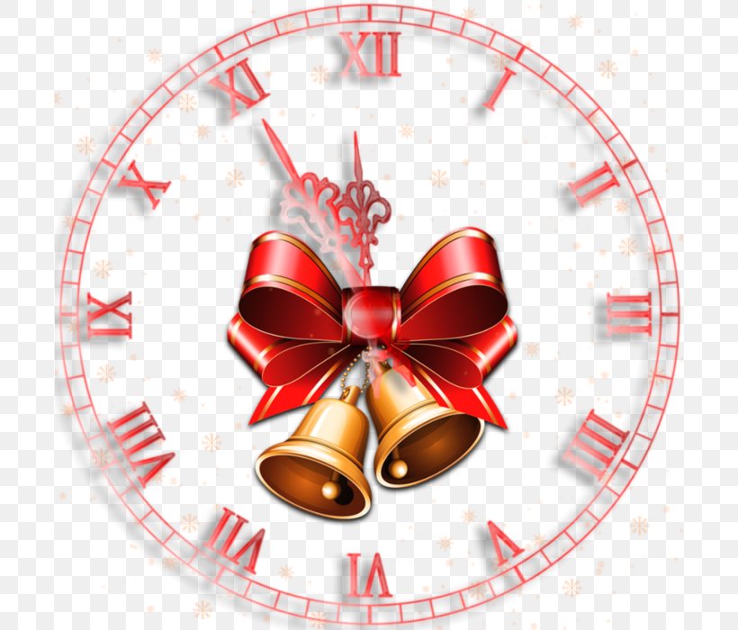Clock Clip Art Christmas Day New Year, PNG, 698x700px, Clock, Alarm Clocks, Blog, Christmas Day, Christmas Ornament Download Free