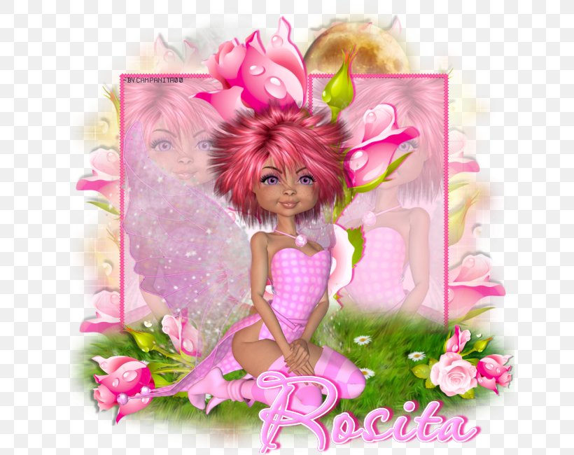 Floral Design Barbie Fairy Cut Flowers Rose Family, PNG, 650x650px, Floral Design, Barbie, Cut Flowers, Doll, Fairy Download Free