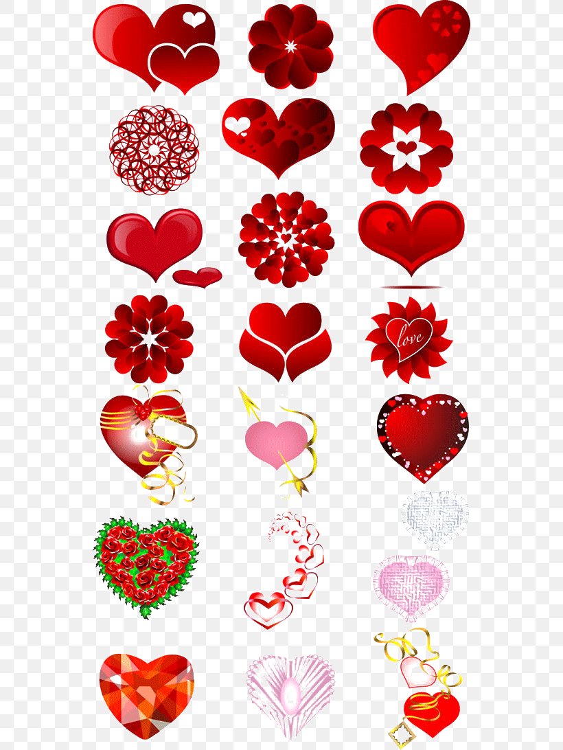 Hearts, PNG, 550x1092px, Watercolor, Cartoon, Flower, Frame, Heart Download Free