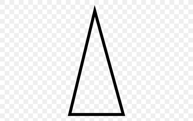 Isosceles Triangle Pyramid Area, PNG, 512x512px, Triangle, Apex, Area, Cone, Isosceles Triangle Download Free