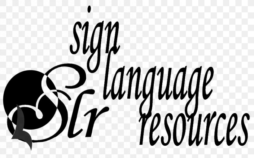 Logo Deaf Culture Sign Language Font, PNG, 900x563px, Logo, Area, Black, Black And White, Black M Download Free