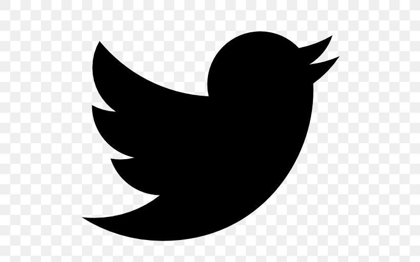 Social Media, PNG, 512x512px, Social Media, Beak, Bird, Black, Black And White Download Free