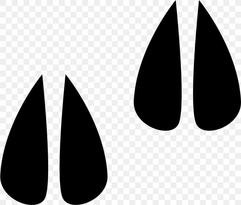 Wild Boar Vector Graphics Footprint Image, PNG, 981x834px, Wild Boar, Blackandwhite, Footprint, Logo, Pig Download Free