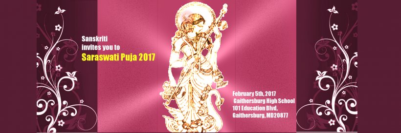 Durga Puja Saraswati Puja 2017 Basant Panchami, PNG, 2100x700px, Durga Puja, Basant Panchami, Culture, Devi, Durga Download Free