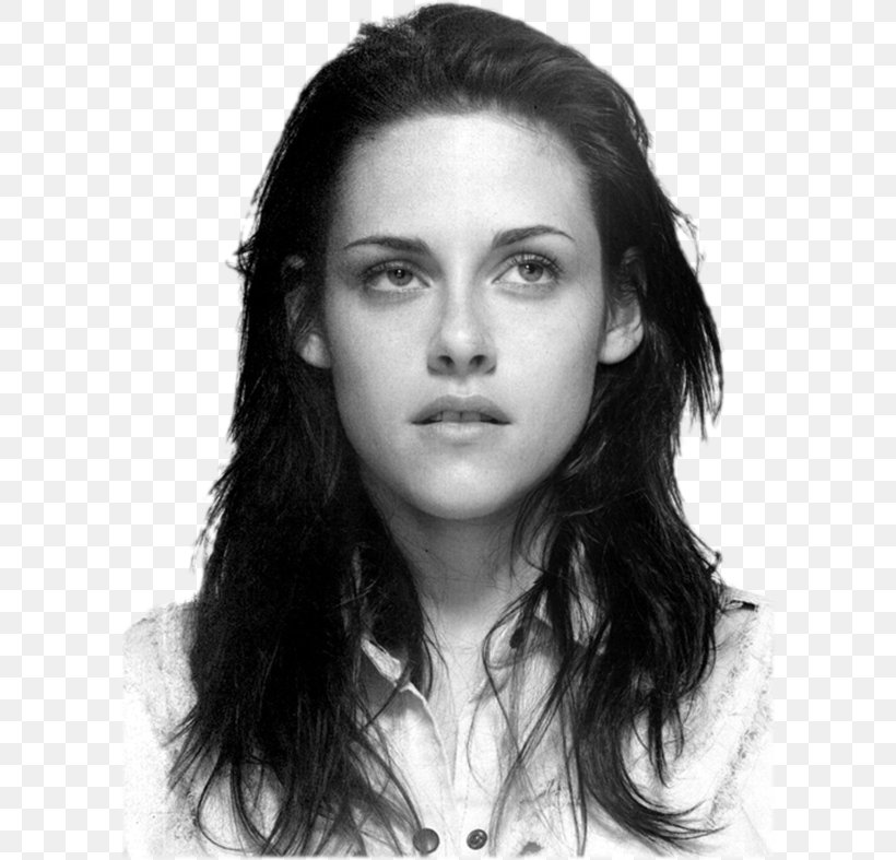 Kristen Stewart The Twilight Saga: New Moon Bella Swan Actor Black And White, PNG, 600x787px, Watercolor, Cartoon, Flower, Frame, Heart Download Free