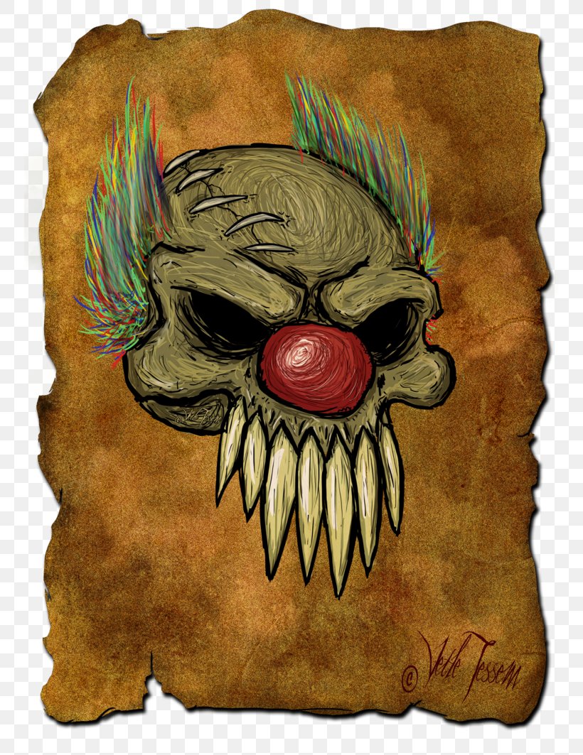 Clown Demon Legendary Creature, PNG, 751x1063px, Clown, Art, Demon, Fictional Character, Head Download Free