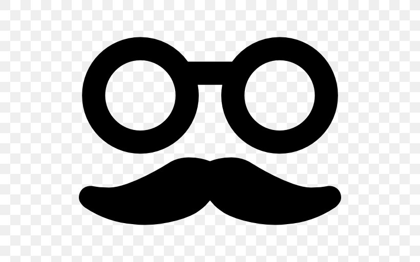 MacArthur Eye Care Moustache Glasses, PNG, 512x512px, Moustache, Black, Black And White, Eyewear, Glasses Download Free
