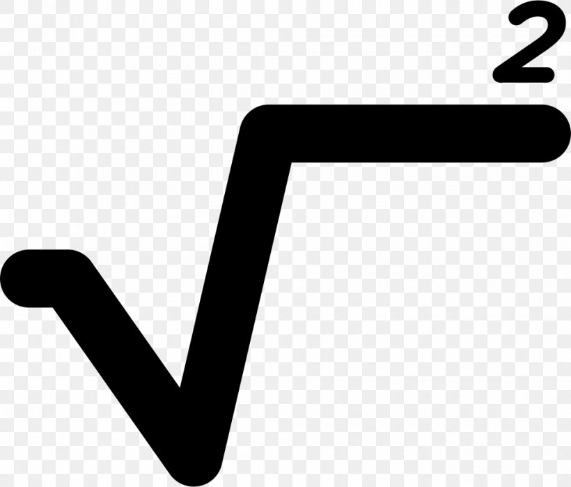Radical Symbol Mathematics Square Root Mathematical Notation N</i>th Root, PNG, 980x836px, Radical Symbol, Black, Black And White, Element, Function Download Free