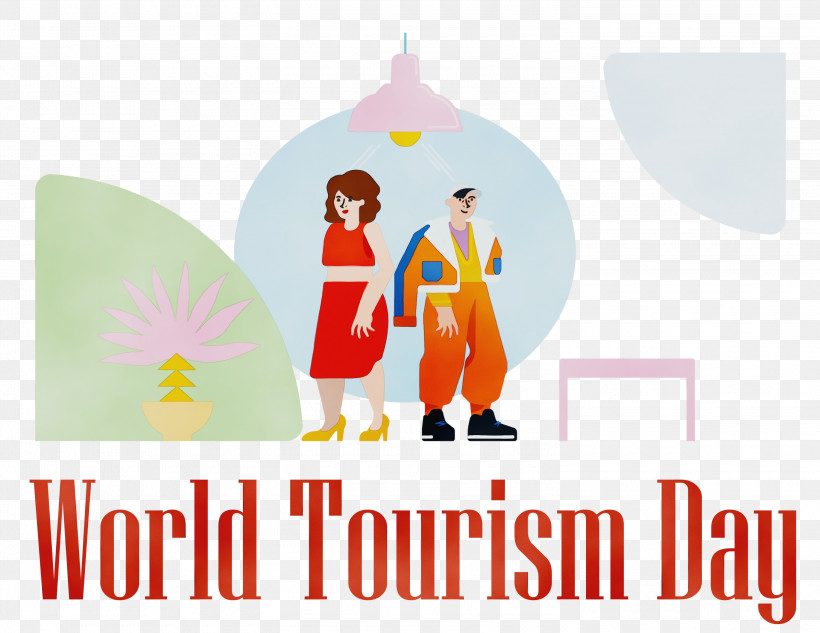 T-shirt Visual Arts Logo Painting Red, PNG, 3000x2319px, World Tourism Day, Entertainment, Logo, Paint, Painting Download Free