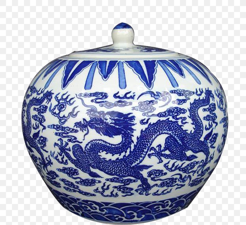 Ceramic Pottery Jar Porcelain, PNG, 750x750px, Ceramic, Blue And White Porcelain, Ceramic Materials, Cobalt Blue, Concepteur Download Free