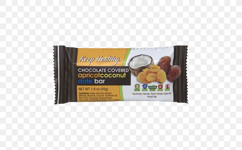 Chocolate Bar Organic Food Health Superfood, PNG, 510x510px, Chocolate Bar, Apricot, Bar, Chocolate, Coconut Download Free