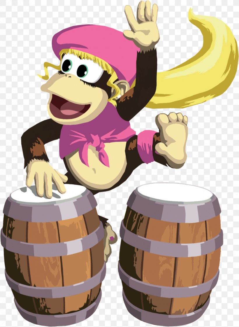Donkey Kong Country 2: Diddy's Kong Quest Donkey Konga 2 Donkey Kong Country 3: Dixie Kong's Double Trouble!, PNG, 875x1198px, Donkey Kong, Candy Kong, Diddy Kong, Dixie Kong, Donkey Konga Download Free